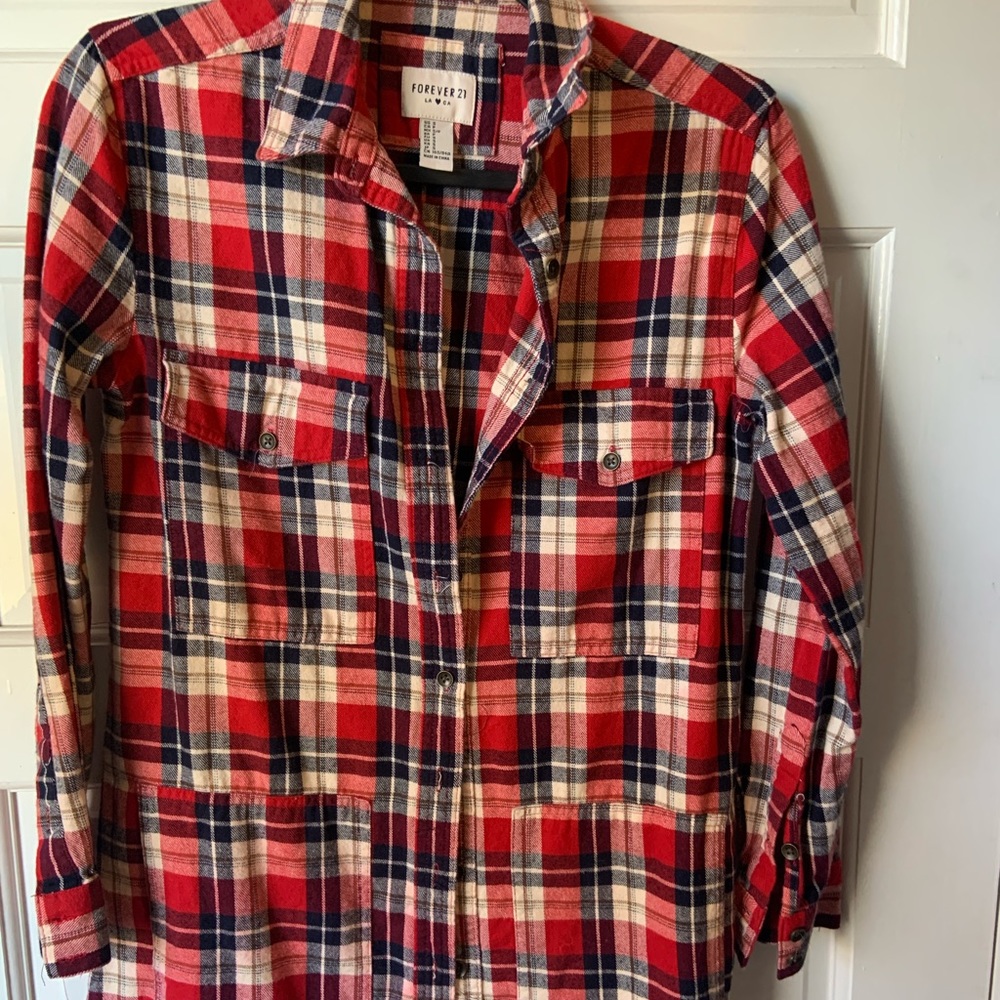 Plaid dress with pockets